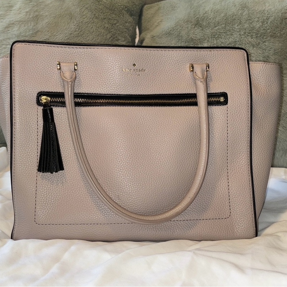 Kate Spade Bag - Blush Cream and Black